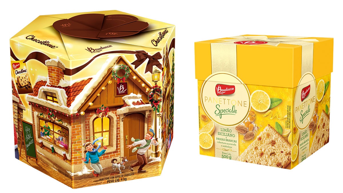 PANETTONE LIMÃO SICILIANO E PASSAS BAUDUCCO 500G