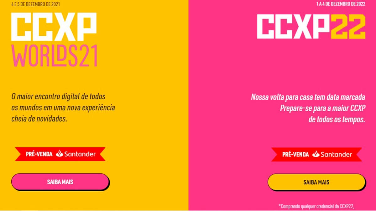 Tudo sobre a CCXP 2023: programação, atrações, painéis, ingressos e mais