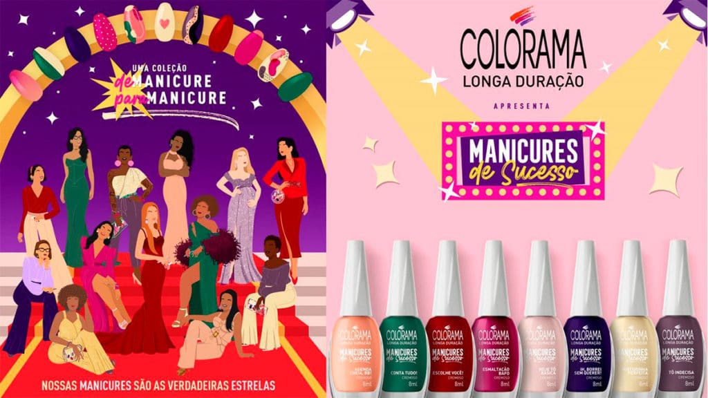 Colorama lança coleção cocriada com manicures GKPB Geek Publicitário