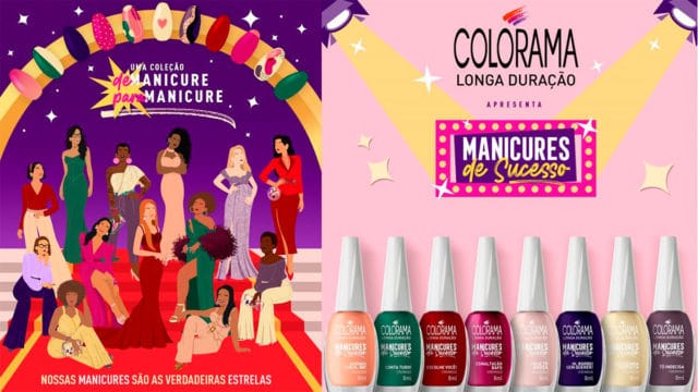 Coleção Manicures de Sucesso da Colorama.