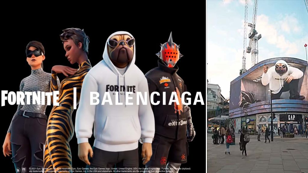 Balenciaga x Fortnite