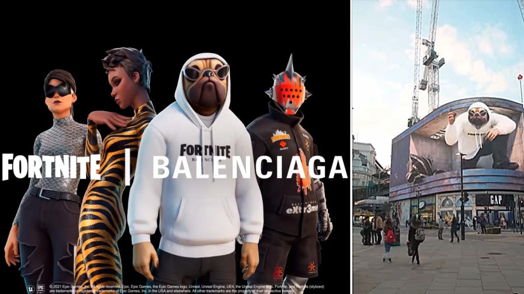 Balenciaga x Fortnite