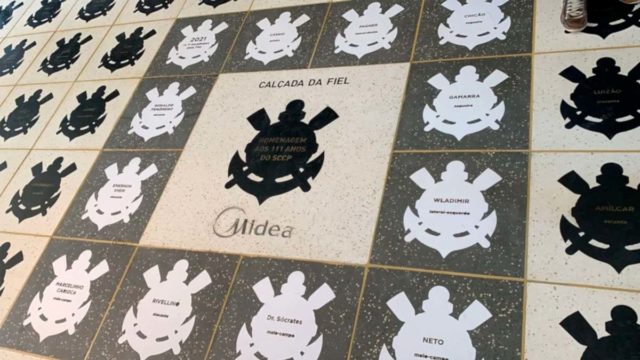 Calçada da Fiel Corinthians