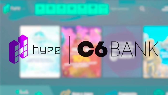 Hype Games em parceria com C6 Bank
