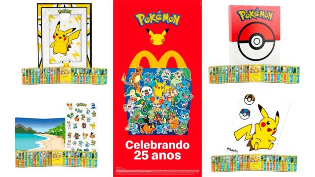 McDonald's traz McLanche Feliz com Pokémon TCG