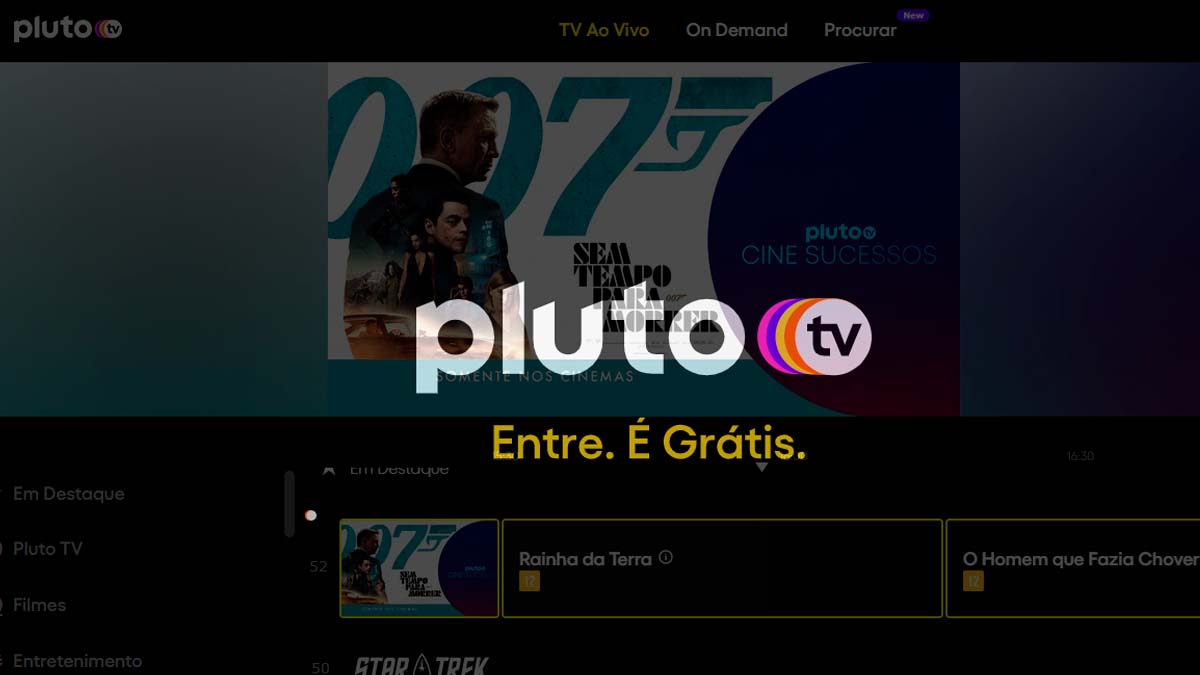Novos canais estreiam no serviço de streaming Pluto TV; confira