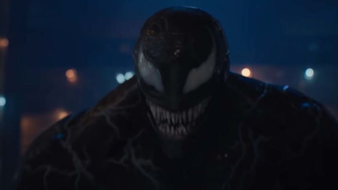 Print de um trecho do trailer de Venom