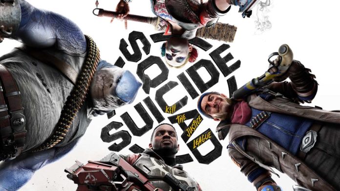 Arte oficial jogo Esquadrão Suicida: Mate a Liga da Justiça