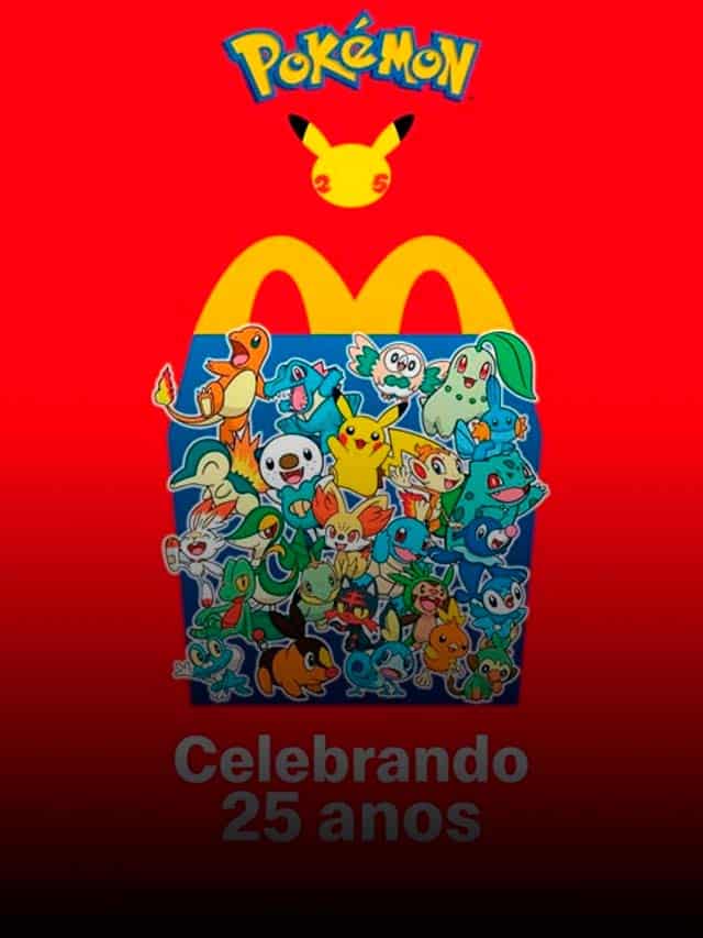 Pokémon TCG é tema do McLanche Feliz em setembro