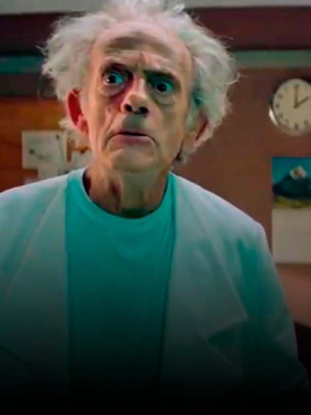Adult Swin publica live-action de Rick and Morty com Christopher Lloyd