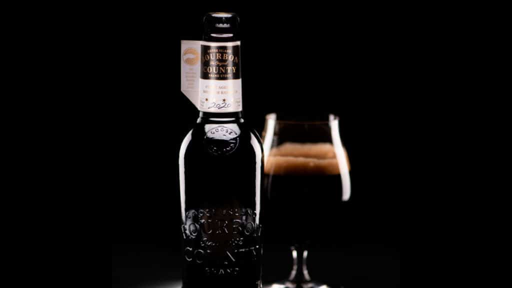 Lançamento da Bourbon County com NFT da Goose Island.