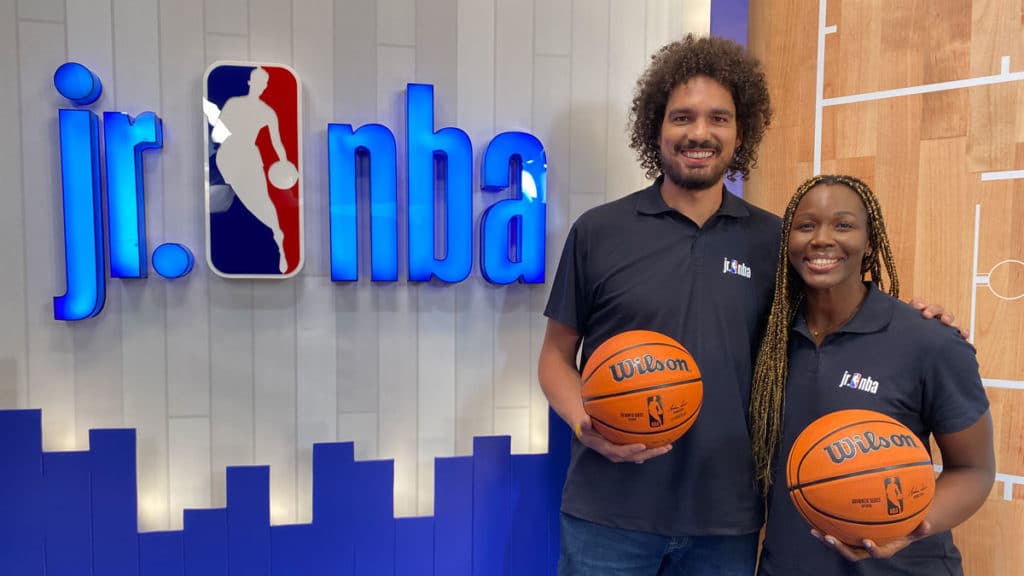 Curso de capacitação da NBA.