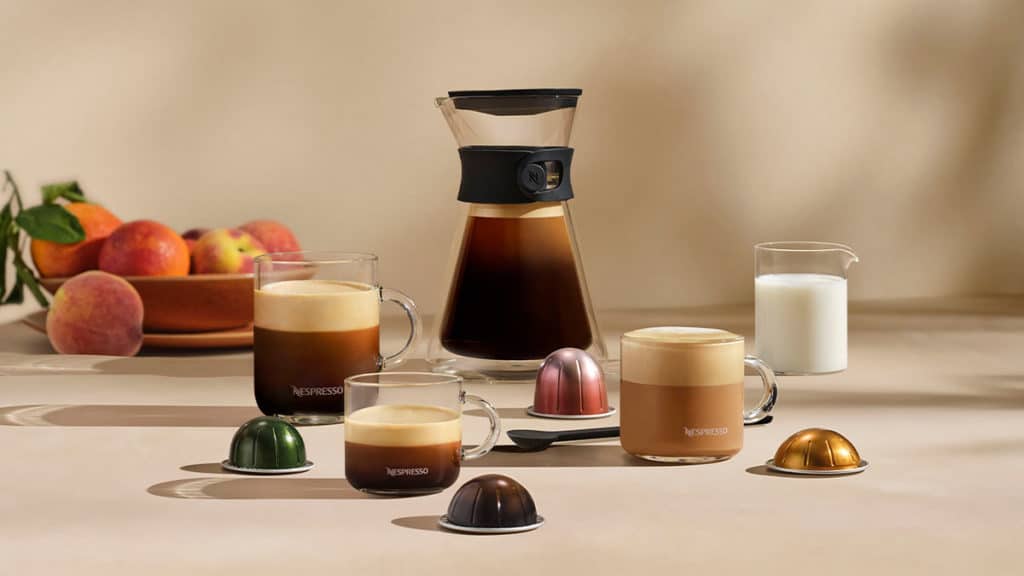Novo café em cápsula de 535ml da Nespresso.