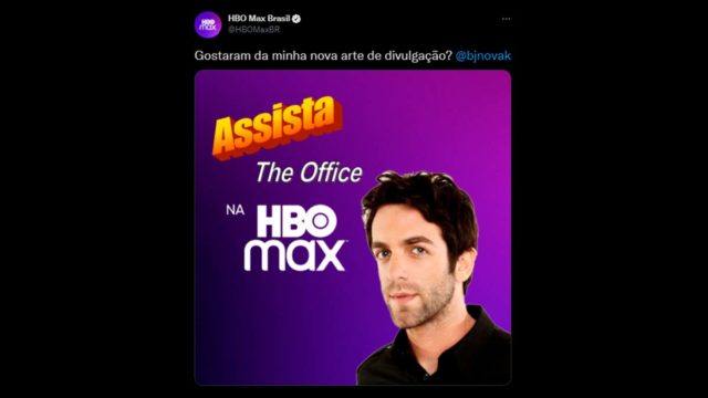 Ator B. J. Novak HBO Max