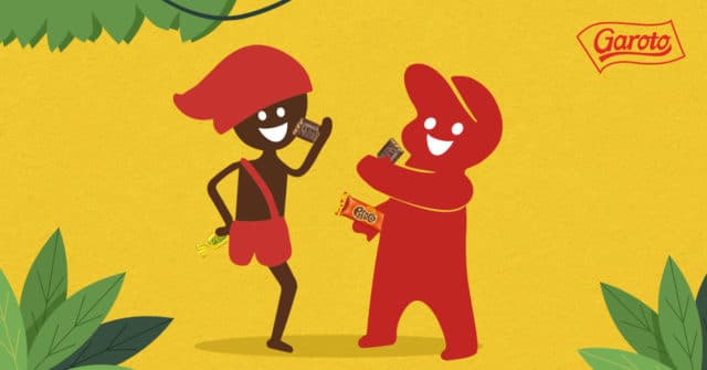 Garoto une Halloween com dia do Saci em ação "garotices ou travessuras"