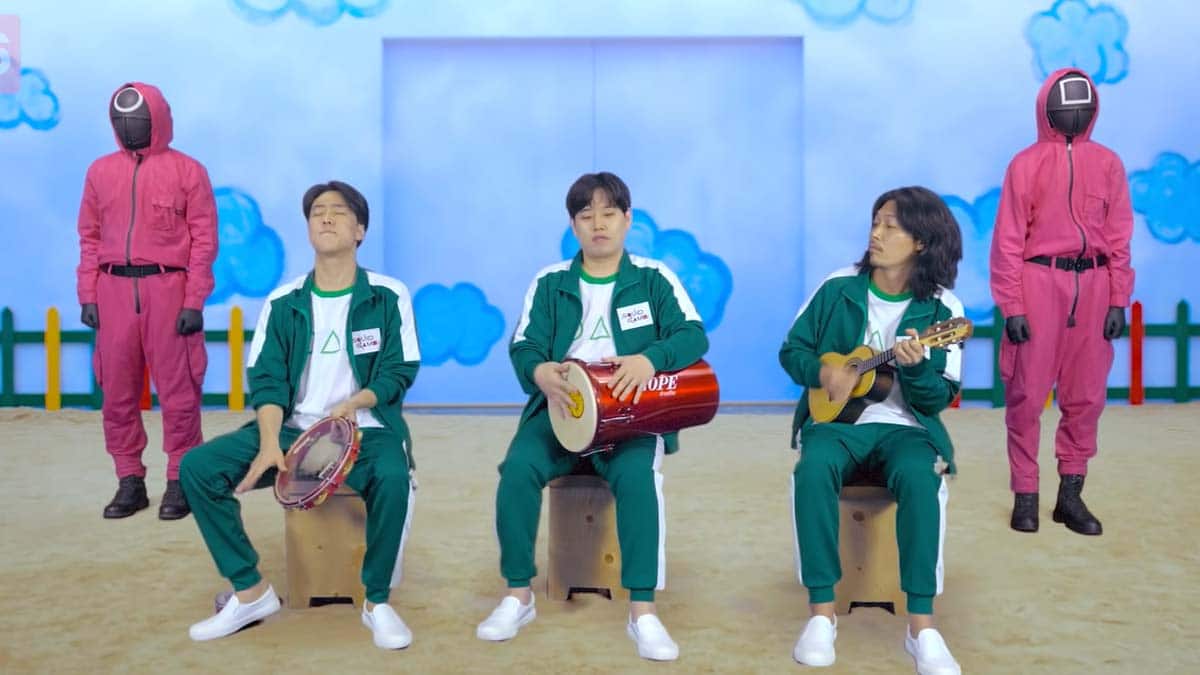 Grupo coreano de pagode celebra sucesso de Round 6 no Brasil com cover de  Péricles - GKPB - Geek Publicitário