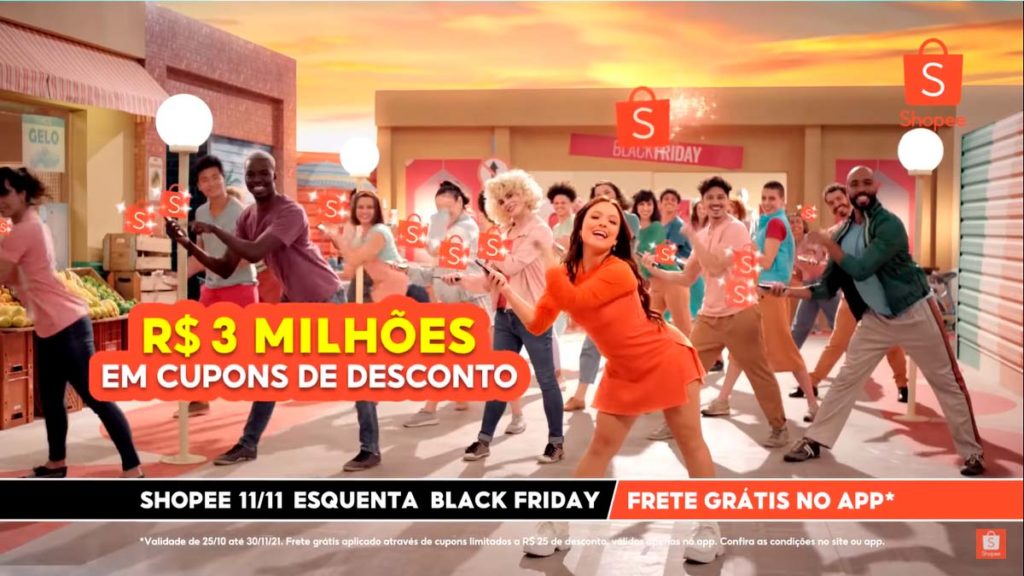 Shoppe parodia "Balão Mágico" com Larissa Manoela para Black Friday