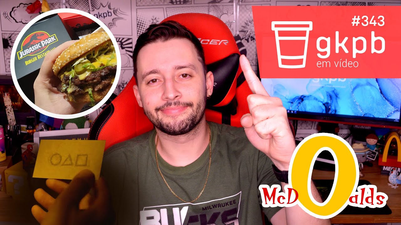 Número do Round 6, Restaurante Jurassic Park e Novo Logo McDonald’s