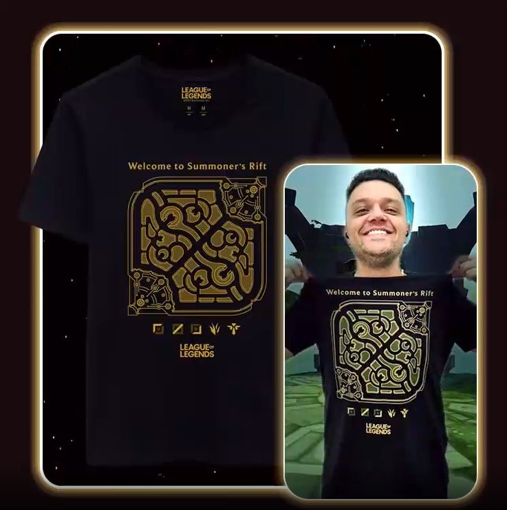 Camisa League Of Legends