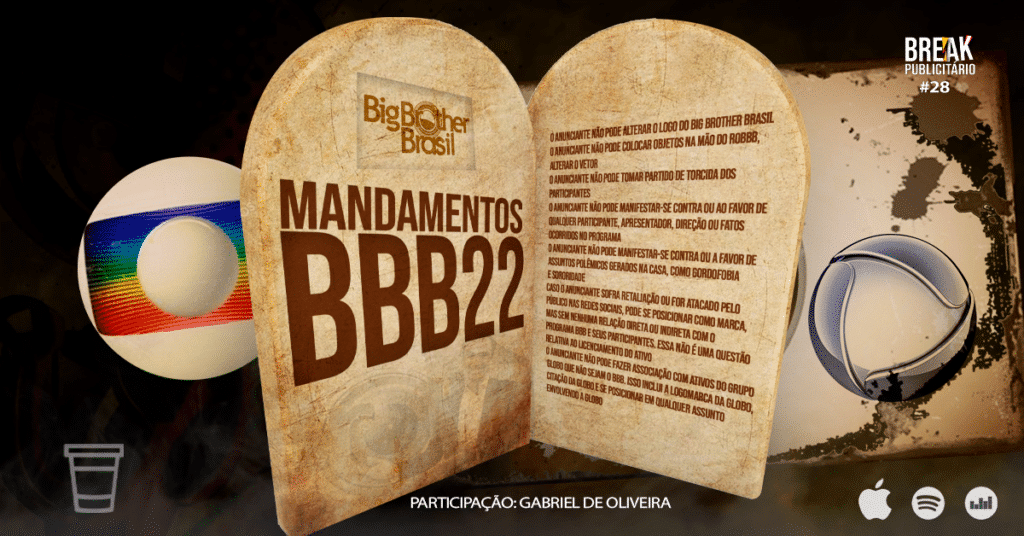 Os Mandamentos do BBB22 | Break Publicitário #28 Os Mandamentos do BBB22 | Break Publicitário #28