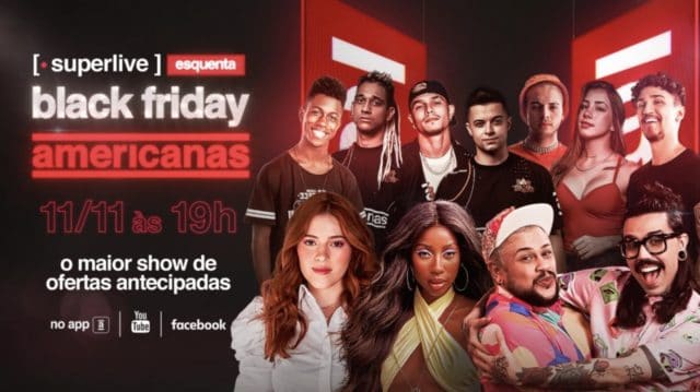 Lives Black Friday Americanas