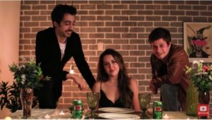 Laura Seraphim, Lucas Inutilismo e Matheus Canella no Coisa Nossa Dating