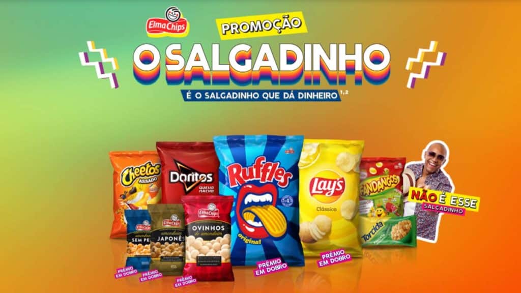 Elma Chips lança promoção "O Salgadinho"