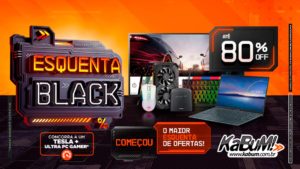 KaBuM! lança Esquenta Black Friday com descontos de até 80%