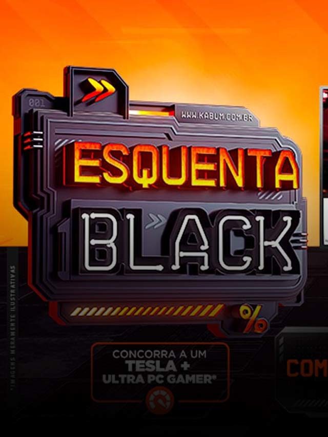 Mais de 30 ofertas do Esquenta Black do KaBuM! para você encontrar