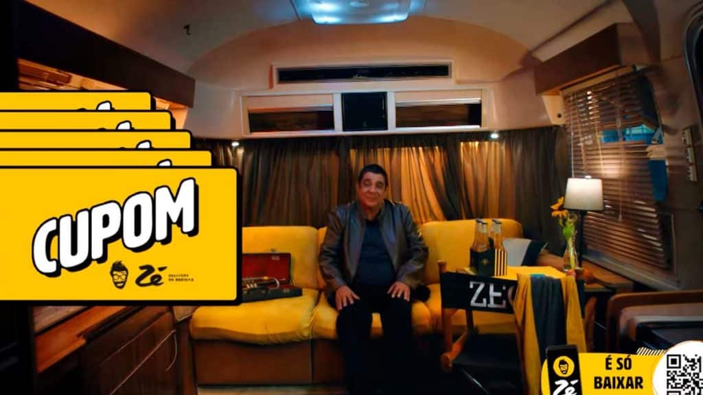 gkpb-zeca-pagodinho-ze-delivery Zeca Pagodinho entrega cupons para Zé Delivery em nova campanha