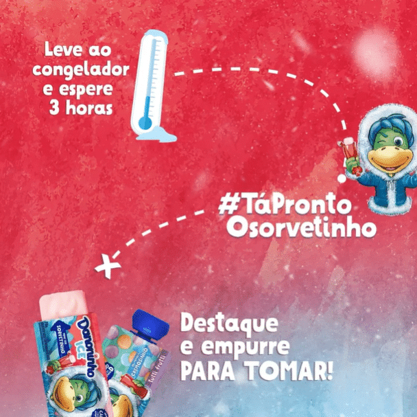 Danone relança o famoso Danoninho Ice - GKPB - Geek Publicitário