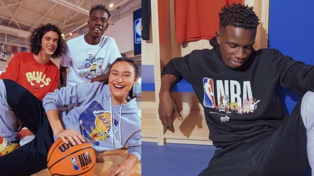 Collab NBA x Bob Esponja