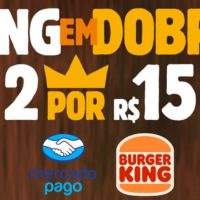 Burger King Mercado Pago 2 por 15