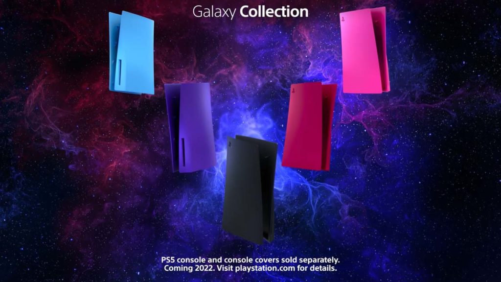 Sony anuncia novas cores para PlayStation 5