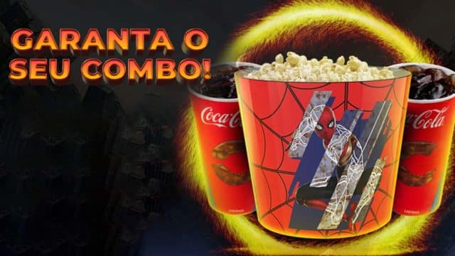 Cinépolis anuncia combo de Homem-Aranha: Sem Volta Para Casa