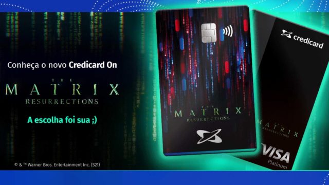 Credicard lança cartão temático de Matrix Resurrections