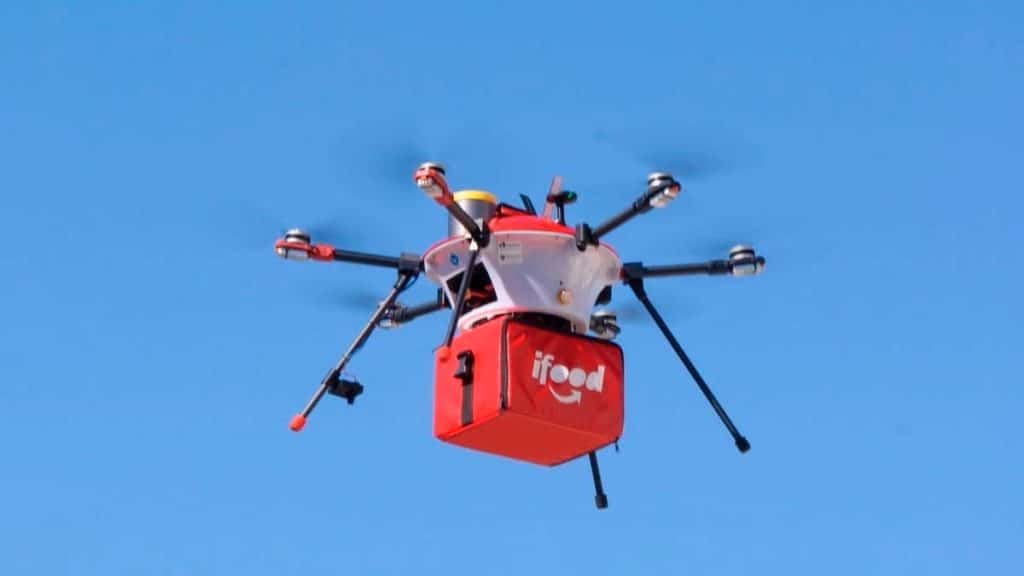 iFood leva delivery por drones para Aracaju
