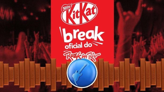 KitKat será o chocolate oficial do Rock in Rio