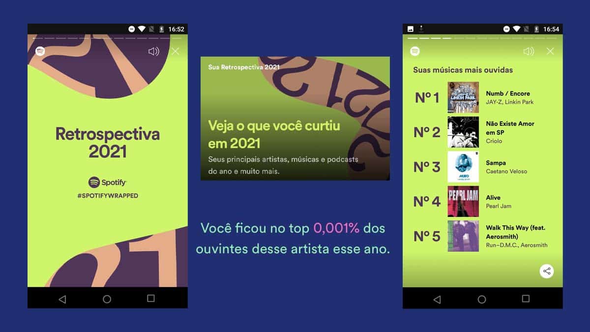 Retrospectiva Spotify ganha destaque por minuciosidade nos