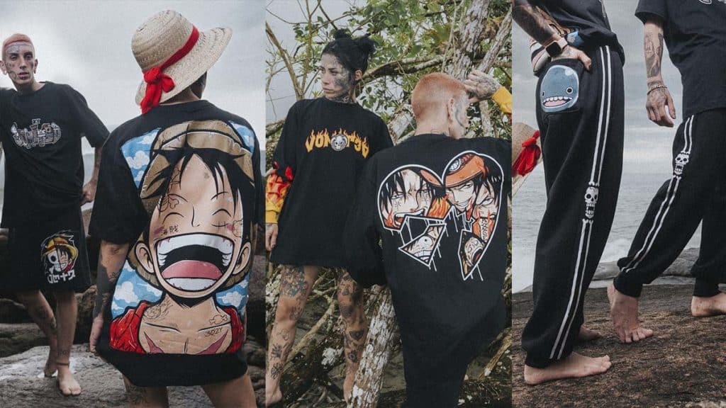 Vomit3d lança coleção cápsula inspirada em One Piece