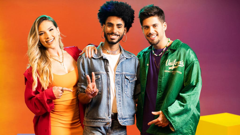 mtv-instagram-nova-producao A foto mostra a Virgínia e Zé Felipe com o UBiRAJARA na nova produção da MTV em parceria com o Instagram.