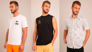 A foto apresenta a coleção C&A + Canal OFF.