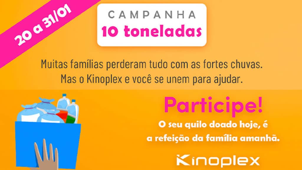 kinoplex-vitimas-das-chuvas A foto apresenta a nova ação de Kinoplex para ajudar as vítimas das chuvas do Brasil.