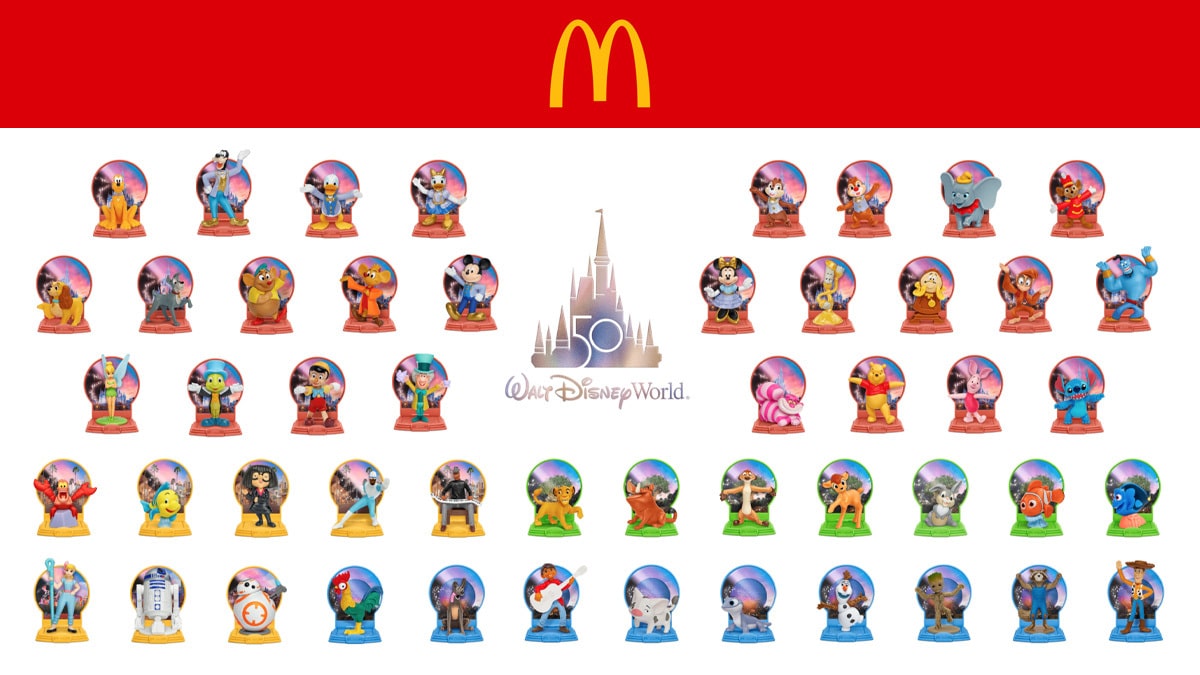 McDonald’s lança 50 brindes da Disney no McLanche Feliz