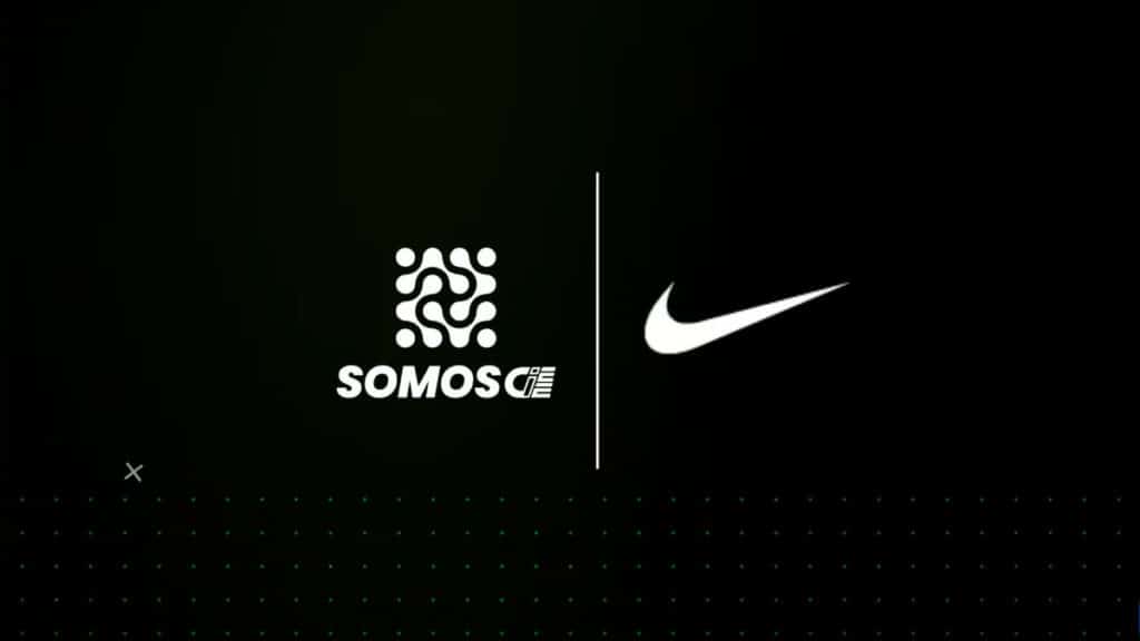 A foto apresenta os logos da Nike e SOMOS CIEE, empresas que estão disponíbilizando as bolsas de estudos.