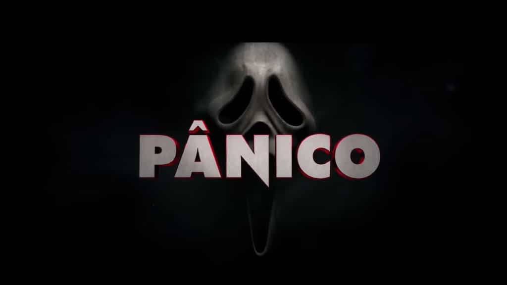 A foto apresenta o logo de Pânico, que bateu mais de R$ 4 milhões no primeiro fim de semana.