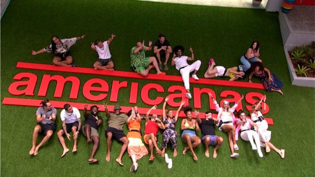 A foto apresenta uma das ações da Americanas no BBB22.