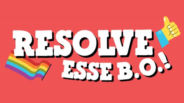 A foto apresenta o logo do Resolve Esse B.O, movimento que o Burger King ingressou.
