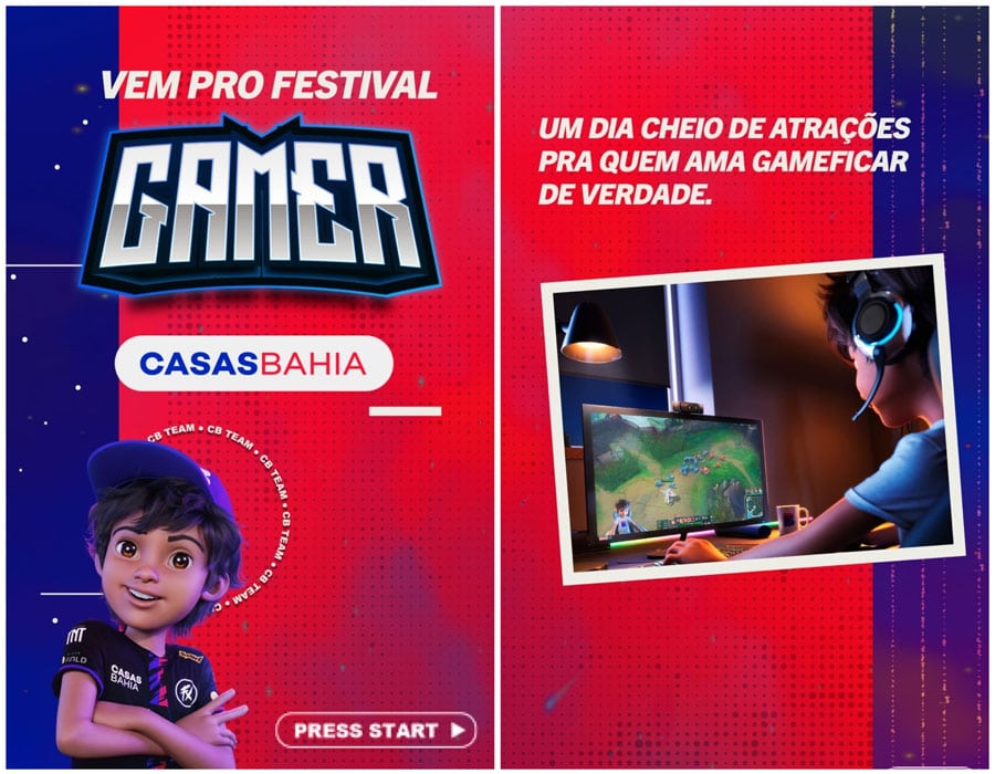 Casas Bahia Marginal Tietê será palco do lançamento do jogo 'God