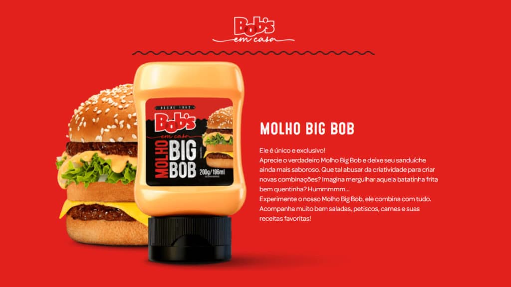 gkpb-bobs-molho-big-bob Bob's vai vender frascos do molho Big Bob